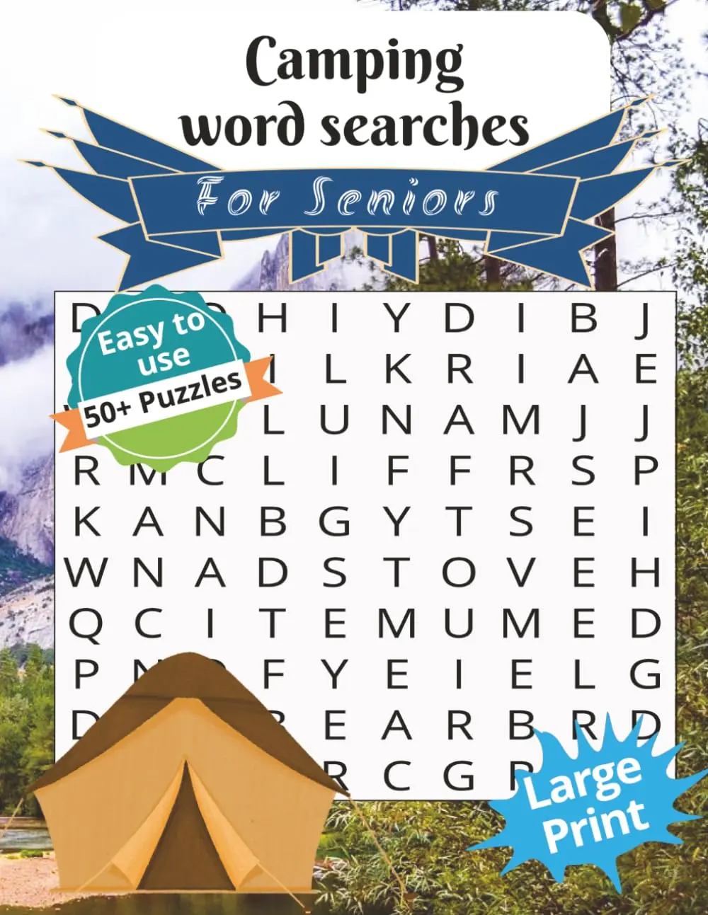 Camping Word Searches For Seniors