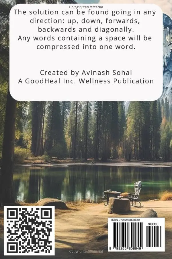 Camping Word Searches for Adults: 50+ puzzles | 6 x 9 inches, 100 Word Searches for Adults