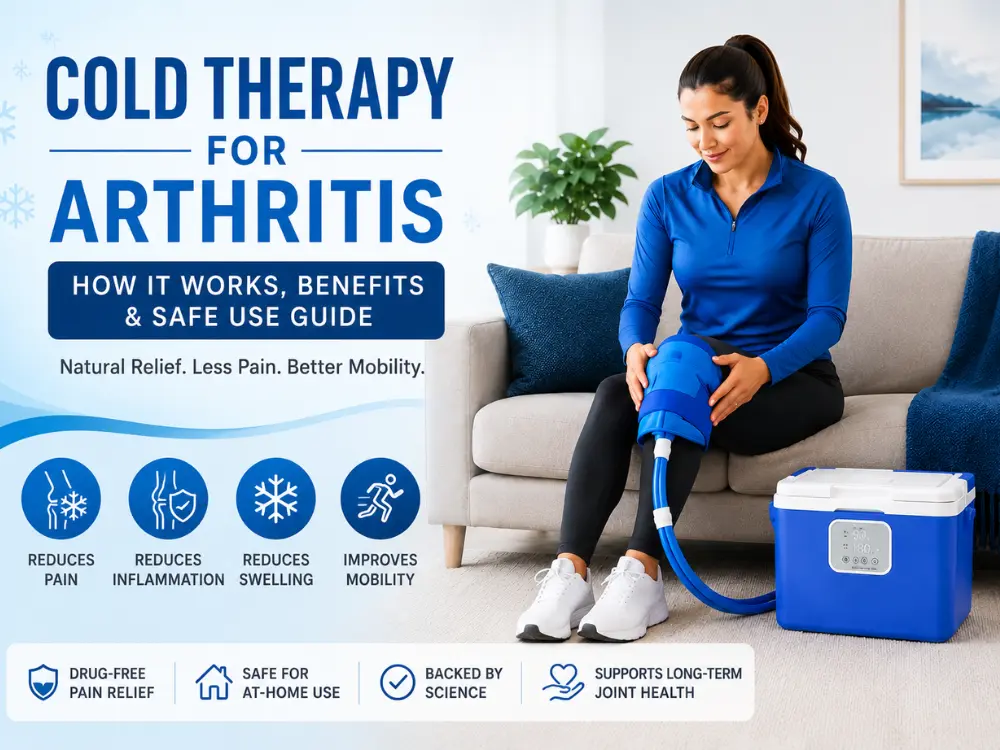 Cold therapy for arthritis knee pain relief