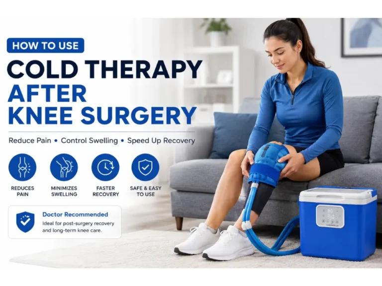 How to Use Cold Therapy After Knee Surgery