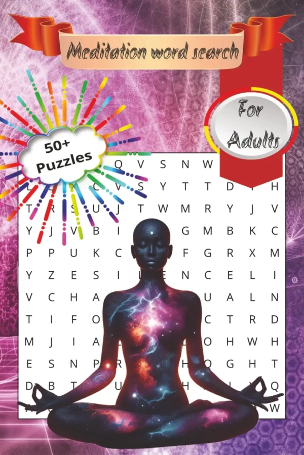 Meditation Word Search for Adults: Mindful Word Search Puzzles for Adults & Teens