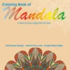 Bold & Easy Mandala Coloring Book for Kids - 50 Mindfulness Designs
