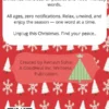 Christmas Word Search Puzzle Book: 1000+ Words for Screen-Free Holiday Relaxation