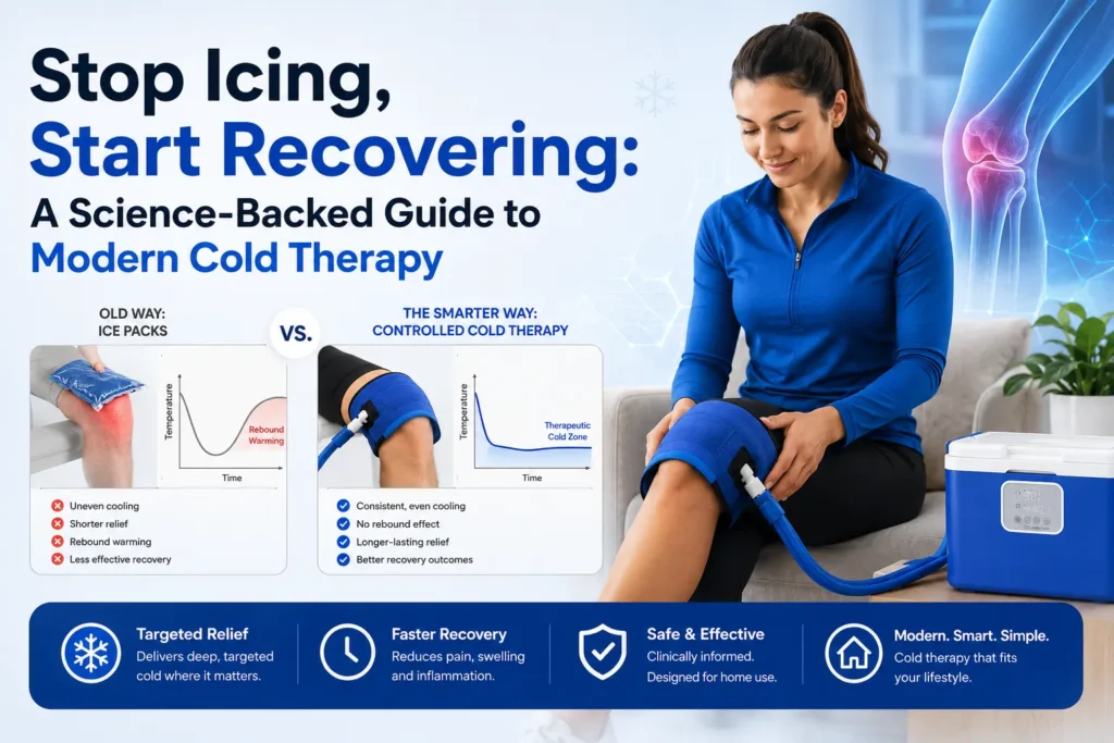 Start recovering with cold therapy