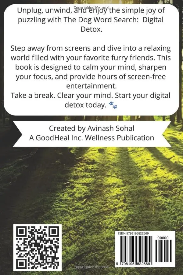 The Dog Word Search: 50+ Relaxing Dog Puzzles for Adults & Teens