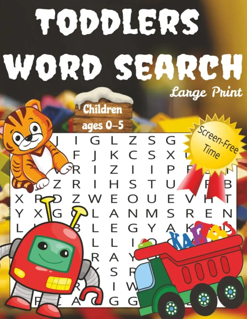 Toddlers word search